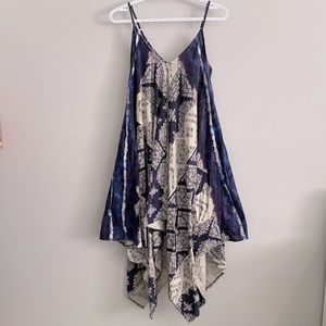 DKNY boho tank top dress.